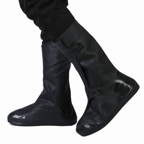 High Tube Rainproof Snowproof Adult Shoe Cover Size: XXL, Size: XXL