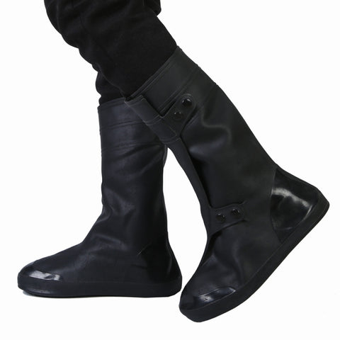High Tube Rainproof Snowproof Adult Shoe Cover Size: XXL, Size: XXL