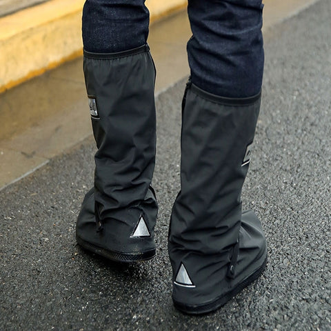 Outdoor High Tube Rainproof Snowproof Thickened Rain Shoes Size: L, Size: L