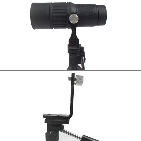 Datyson 5P0008 Telescope Tripod Connector All Metal L-shaped Adapter Adapter Bracket, 5P0008