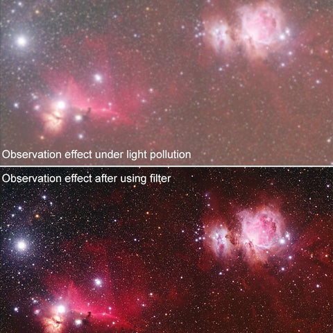 Datyson 5P9973 Telescope UHC Blocking Urban Light Pollution 1.25 inch Light Pollution Blocking Filter, Blocking Filter