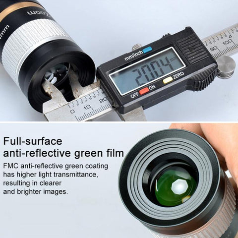 Astronomical Telescope 8-24mm All-metal Continuous Zoom Eyepiece, 8-24mm