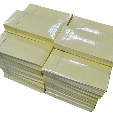 10000 PCS Transparent Round Shape Self-adhesive Sealing Sticker, Diameter: 25mm, Diameter: 25mm