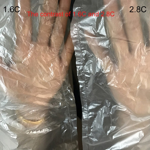 100pcs / Pack 2.8C Dust-proof Moisture-proof Plastic PE Packaging Bag, Size: 60cm x 100cm, 60cm x 100cm