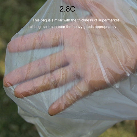 100 PCS 2.8C Dust-proof Moisture-proof Plastic PE Packaging Bag, Size: 80cm x 80cm, 80cm x 80cm