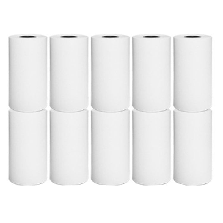 10pcs Thermal Label Printer Paper Sticker, Size: 57 x 25 mm, 57 x 25 mm Thermal Label