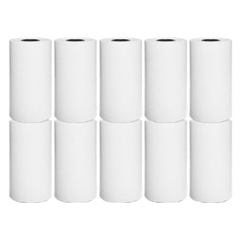 10pcs Thermal Label Printer Paper Sticker, Size: 57 x 25 mm, 57 x 25 mm Thermal Label