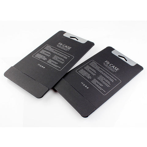 50 PCS High Quality Cellphone Case Kraft Paper Package Box for iPhone (4.7 inch)Available Size: 148mm x 78mm x 7mm, 148mm x 78mm x 7mm(Black)