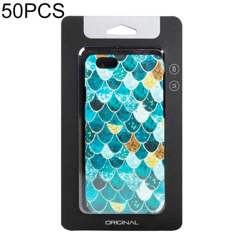 50 PCS High Quality Cellphone Case Kraft Paper Package Box for iPhone (4.7 inch)Available Size: 148mm x 78mm x 7mm, 148mm x 78mm x 7mm(Black)