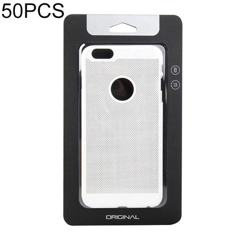 50 PCS High Quality Cellphone Case Kraft Paper Package Box for iPhone (5.5 inch) Available Size: 164mm x 89mm x 7mm, 164mm x 89mm x 7mm(Black)