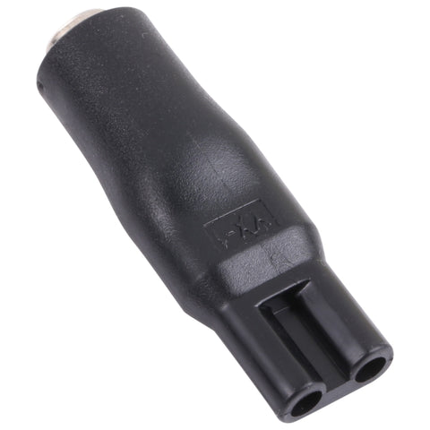 DC 5.5 x 2.1mm Female to Shaver Interface Female Power Supply Conversion Converter, Oval