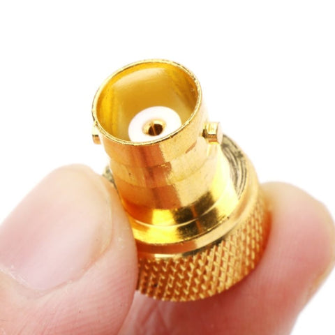 2 PCS BNC Female to SMA Male RF Coaxial Connector, BNC Female to SMA Male