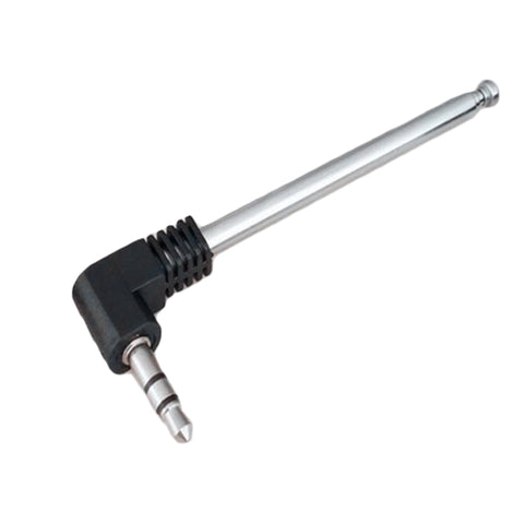 Retractable 3.5mm FM Radio Antenna for Mobile Phone, Max Length: 24.5cm, FM Radio Antenna