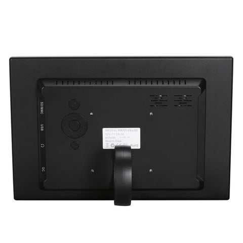 HSD1202 12.1 inch 1280x800 High Resolution Display Digital Photo Frame with Holder and Remote Control, Support SD / MMC / MS Card / USB Port, EU Plug(Silver), HSD1202 12.1 inch