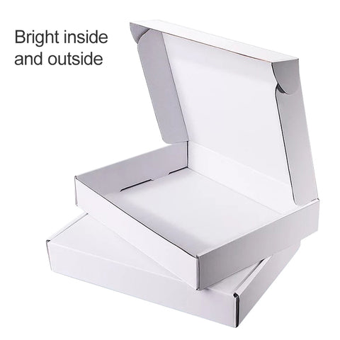 Shipping Box Clothing Packaging Box, Color: White, Size: 36x26x6cm, 36x26x6cm