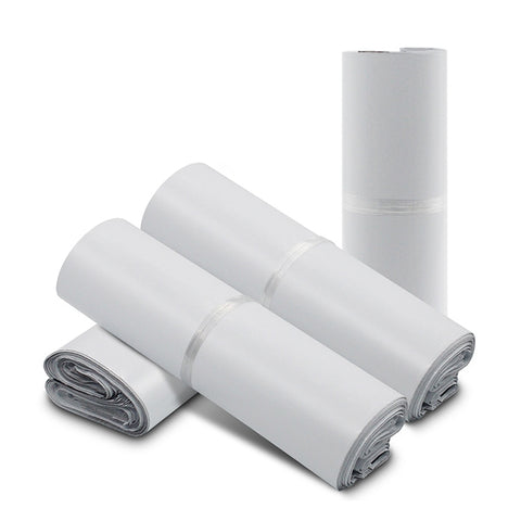100 PCS / Roll Thick Express Bag Packaging Bag Waterproof Plastic Bag, Size: 13x24cm (Dark Grey), 13x24cm, White, 13x24cm, Pink, 13x24cm, Silver Grey
