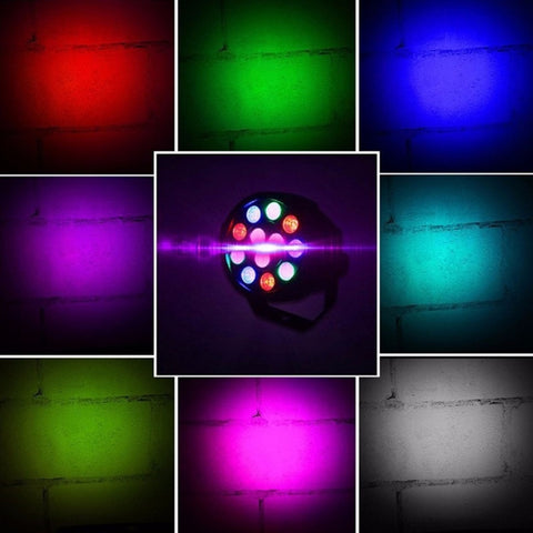 with LED Display, Master / Slave / DMX512 / Auto Run Modes, US Plug, US Plug