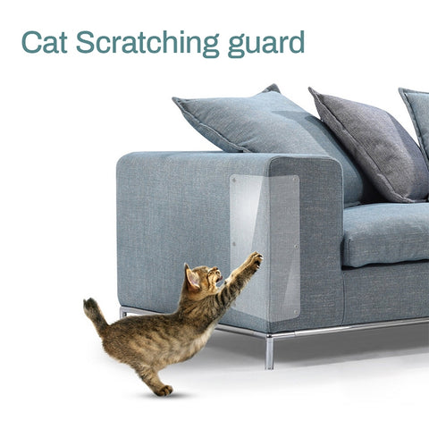 2pcs/pack Cat Scratch Protection PVC Sofa Anti-scratch Stickers , Size: 15x47cm, Size: 15x47cm