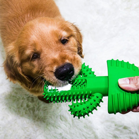 Pet Toothbrush Vocal Cleaning Teeth Molar Rod Dog Toy Supplies, Pet Toothbrush
