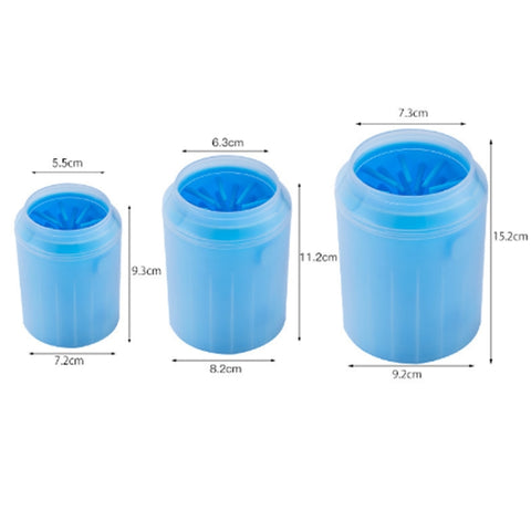 Pet Cat Dog Foot Clean Cup Cleaning Tool Silicone Washing Cup, Size: Small, Size: Small
