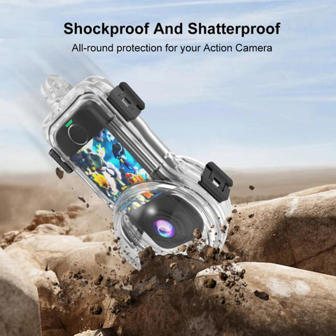For Insta360 X4 Air PULUZ 50m Waterproof Sealed Diving Case, For Insta360 X4 Air