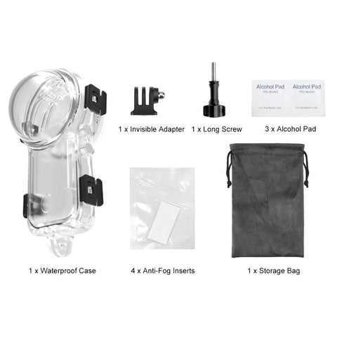 For Insta360 X4 Air PULUZ 50m Waterproof Sealed Diving Case, For Insta360 X4 Air