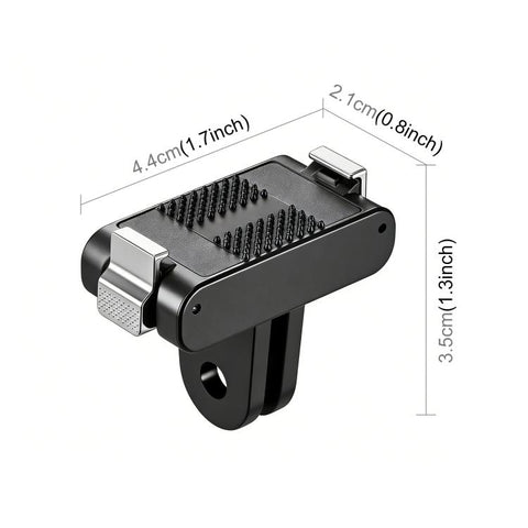 For DJI Osmo Action 6 / Nano PULUZ Plastic Magnetic Quick Release Base Mount