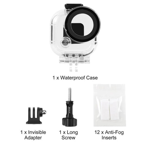 For Insta360 GO Ultra 50m Waterproof Case Thumb Main Body Camera Dive Housing Cover, For Insta360 GO Ultra Thumb Main Body