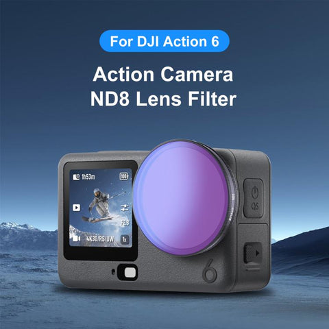 For DJI Osmo Action 6 PULUZ Action Camera ND8 Lens Filter, ND8
