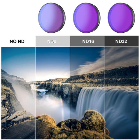 For DJI Osmo Action 6 PULUZ Action Camera ND16 Lens Filter, ND16