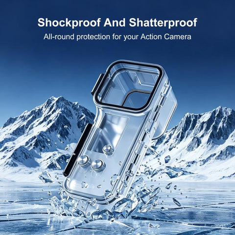 For DJI Osmo Pocket 4 Gimbal Camera 50m Diving Waterproof Case, For DJI Osmo Pocket 4