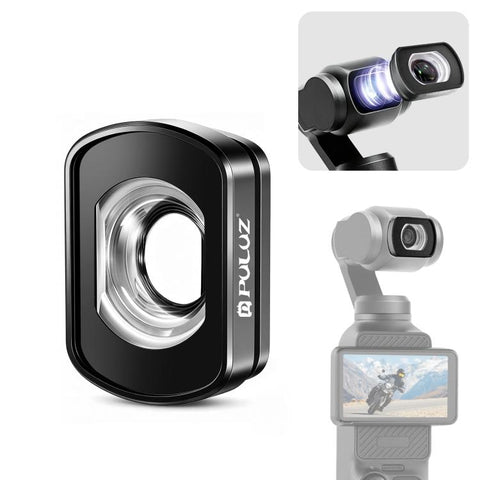 For DJI Osmo Pocket 4 / 3 Magnetic Wide-Angle Lens 112 Degree FOV Filter, PULUZ For DJI Osmo Pocket 4 / 3