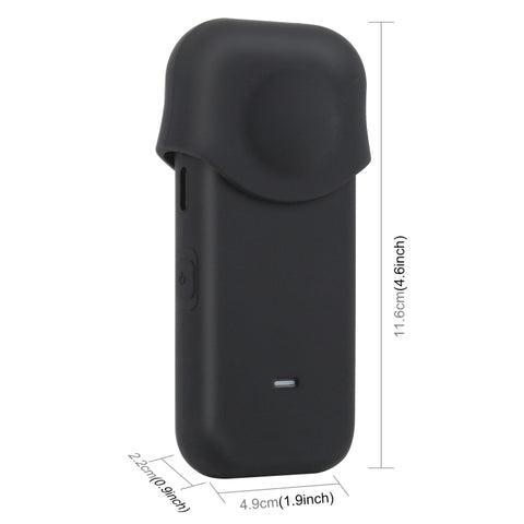 PULUZ Full Body Dust-proof Silicone Protective Case for Insta360 ONE X2, For Insta360 ONE X2 (Blue), Case For Insta360 ONE X2