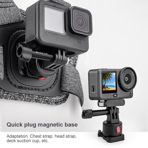 PULUZ Action Camera Quick Release Magnetic Base Adapter, Quick Release Magnetic Base