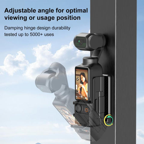 For DJI Osmo Pocket 3 PULUZ Folding Magnetic Mount Base Bracket, Magnetic Mount Base