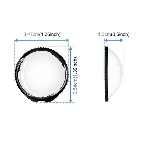 For Insta360 X5 PULUZ Rotation PC Lens Guard  Protective Cover, Rotating PC Lens Guard