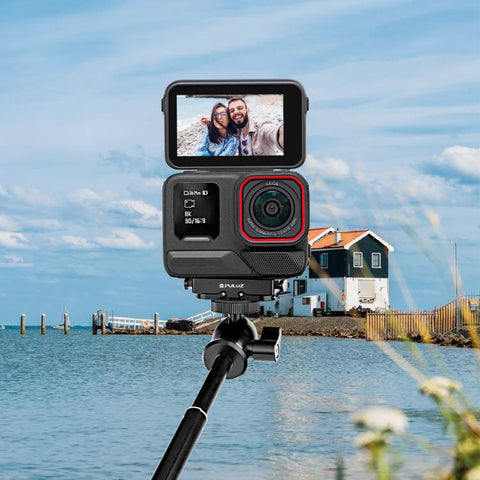 For Insta360 X5 / Ace Pro / Pro 2 PULUZ Aviation Aluminum Quick Release Base Adapter Bracket, Aluminum Quick Release Base