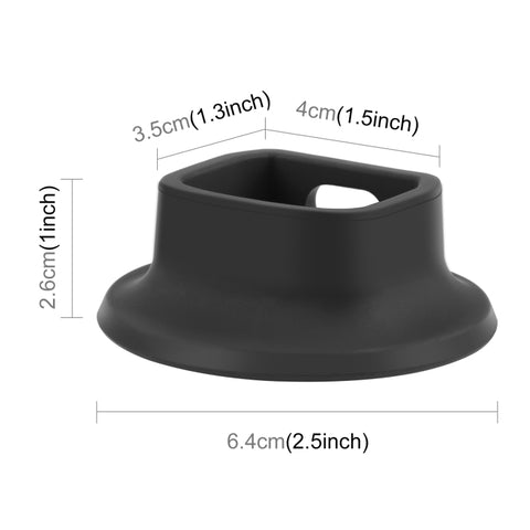 For DJI Osmo Pocket 3 PULUZ Silicone Dock Desktop Charging Base Bracket, For DJI Osmo Pocket 4P / 4 / 3