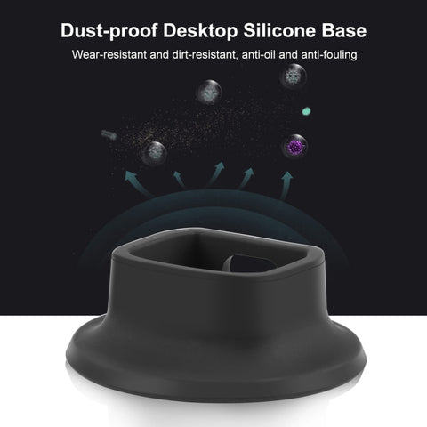 For DJI Osmo Pocket 3 PULUZ Silicone Dock Desktop Charging Base Bracket, For DJI Osmo Pocket 4P / 4 / 3