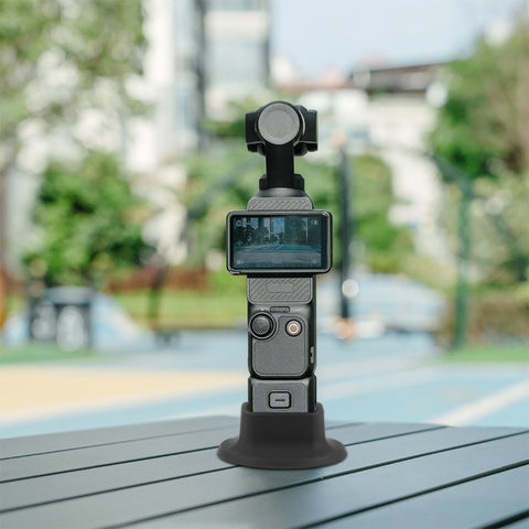For DJI Osmo Pocket 3 PULUZ Silicone Dock Desktop Charging Base Bracket, For DJI Osmo Pocket 4P / 4 / 3