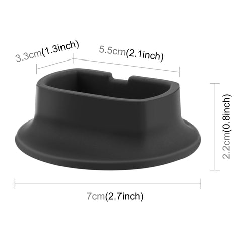 For DJI Insta360 X4 PULUZ Silicone Dock Desktop Fixed Base Bracket, For Insta360 X4