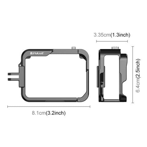 For Insta360 Ace Pro PULUZ Metal Protective Cage Adapter Frame, For Insta360 Ace Pro
