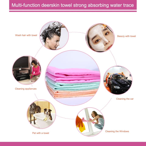 KANEED Synthetic Chamois Drying Towel Super Absorbent PVA Shammy Cloth for Fast Drying of Car, Size: 43 x 32 x 0.2cm, Drying Towel Super Absorbent PVA Shammy Cloth, UK Stock Drying Towel Super Absorbent PVA Shammy Cloth                                 ...