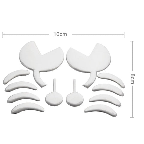 3D Car Sticker, Crab Pattern (Size: 10cm x 8cm), Angel Wings (Size: 16cm x 5.5cm), Wings Pattern (Size: 15.7cm x 5.5cm), Demon Pattern (Size: 15cm x 5.5cm), Footprint Pattern (Size: 7cm x 6cm), Rose Pattern (Size: 10.5cm x 8cm)