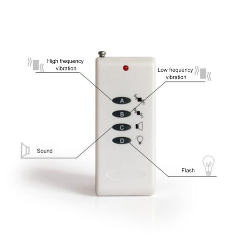 Electric Dog Remote Control Training, White
