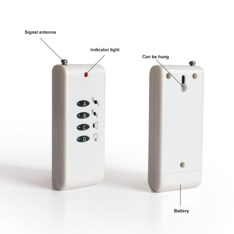 Electric Dog Remote Control Training, White