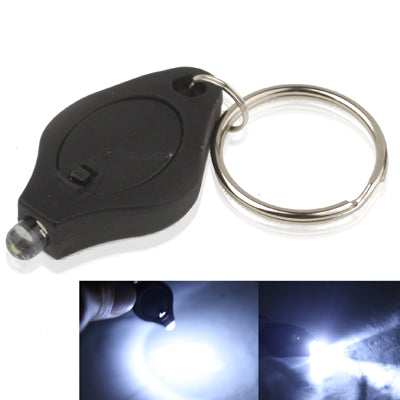 Mini LED Flashlight, White Light, Blue, Black, Pink, Green, Transparent, Yellow, Purple