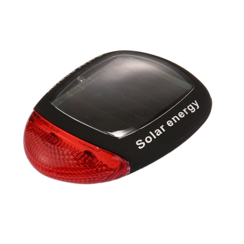 4 Flash Mode Available Solar Energy Rechargeable Bicycle Tail Light with 2 Red LED, Solar Energy Bicycle Tail Light