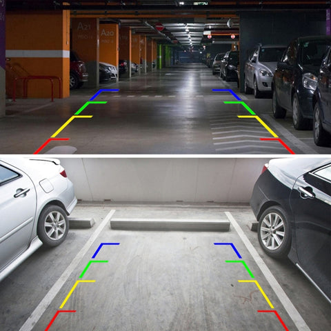 7 LED IR Infrared Waterproof Night Vision Rear View Camera for Car GPS, Wide viewing angle: 170 degree (DM320P), DM320P