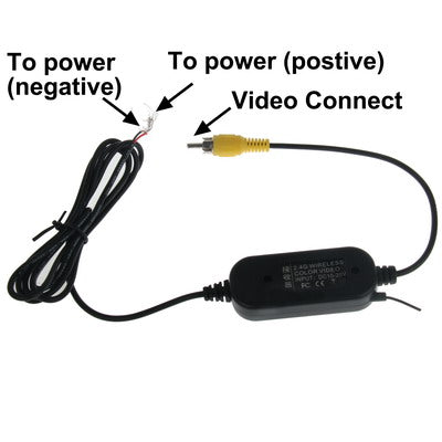 7 LED IR Infrared Waterproof Night Vision Wireless Short Lens DVD Rear View With Scaleplate , Support Installed in Car DVD Navigator , Wide Viewing Angle: 140 degree (WX002), WX002
